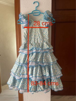 Vestido flamenca niña