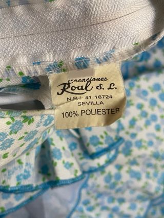 Vestido flamenca niña