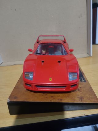 1/18 maqueta ferrari  f 40