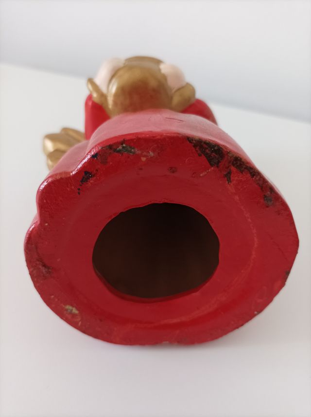 coppia di angeli in ceramica