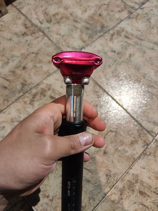 tija MTB con amortiguador 31.6