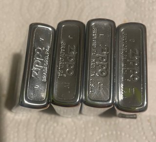 Lotto vintage zippo
