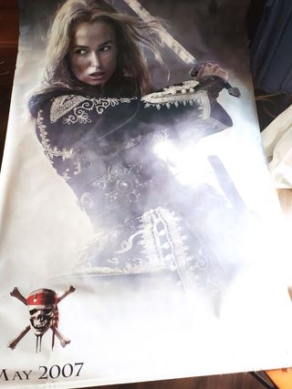 🎞️ Cartel de cine Piratas del Caribe 3