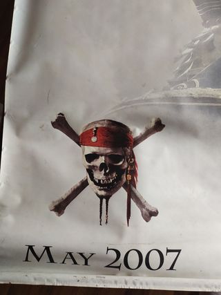 🎞️ Cartel de cine Piratas del Caribe 3