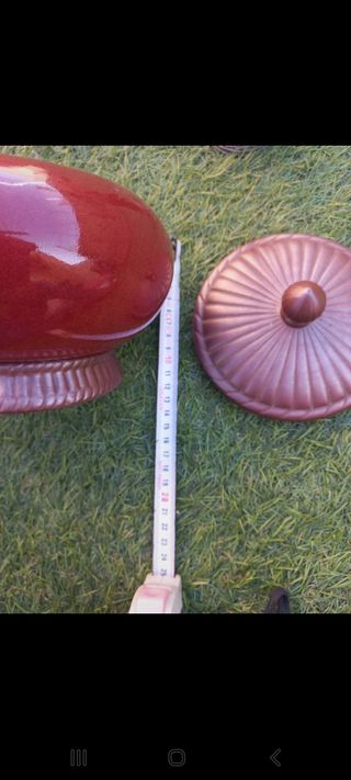 Set Decoración Oriental Cerámica Corte Inglés