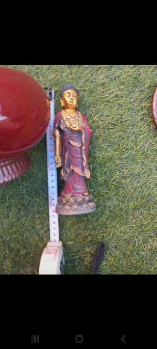 Set Decoración Oriental Cerámica Corte Inglés