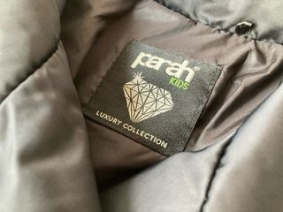 Cappotto piumino bambina Parah nero taglia 5 ann