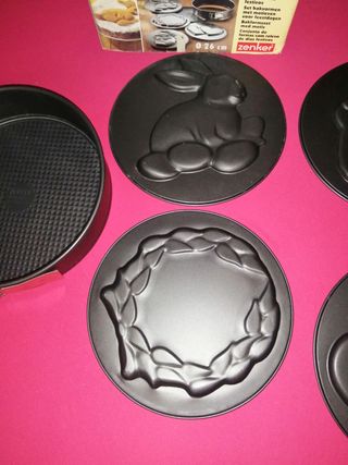 Juego de moldes para bizcochos