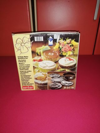 Juego de moldes para bizcochos