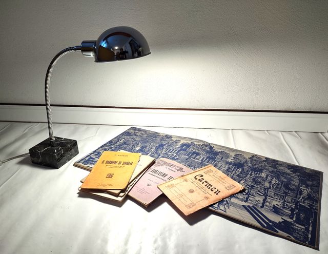 Lampada vintage da scrivania anni 70 (Lámpara, Lam