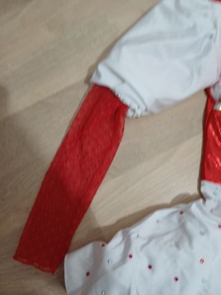 Traje disfraz cancán. De 12 a 14 años