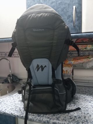 Mochila porta bebe senderismo chechua