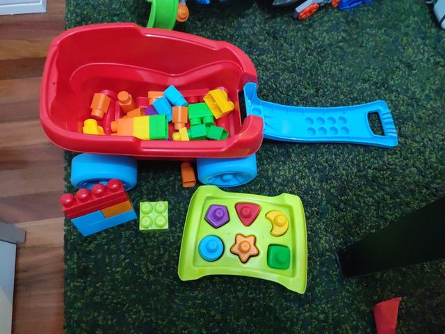 Carretilla megablocks