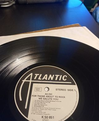 Vinile LP AC/DC - For Those About To Rock