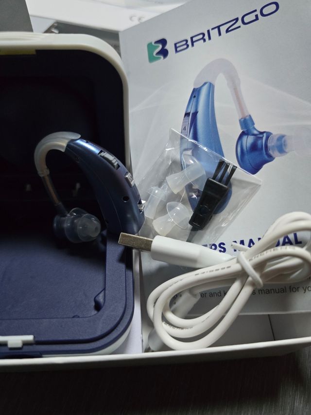 Auricular de Audio recargable compacto.