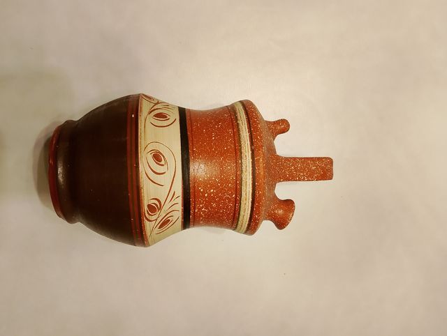 Botijo decorativo de cerámica