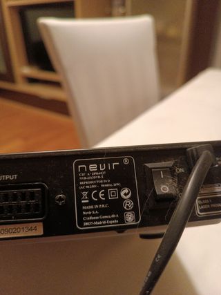 Reproductor DVD Nevir