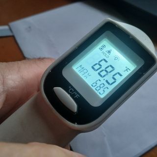 Pistola medidora de temperatura laser cr