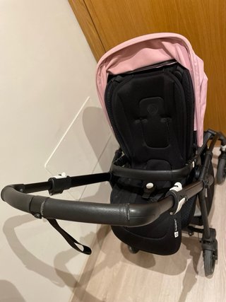 bugaboo bee 6 + capazo+plastico de lluvia+barrera