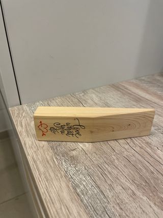 Fermaporte in legno nr. 2