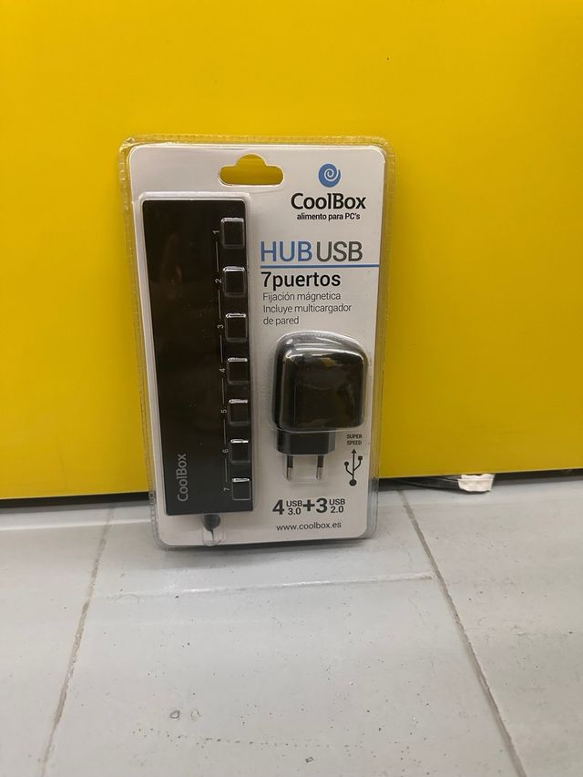 Hub 4 puertos USB3.0 + 3 puertos USB2.0