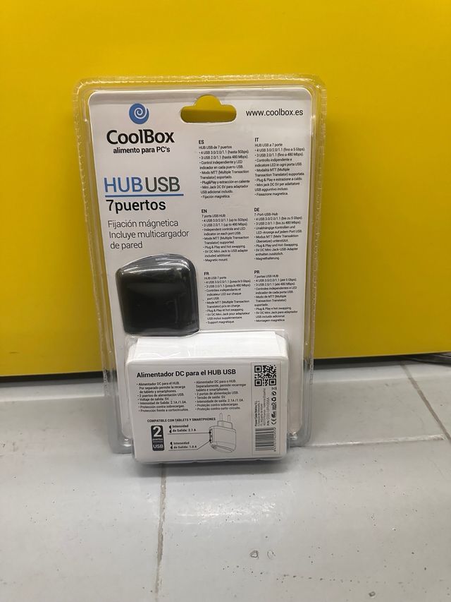 Hub 4 puertos USB3.0 + 3 puertos USB2.0