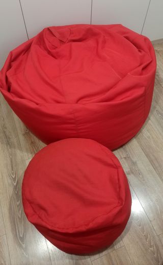 Puf pera XL 93x118 cm.