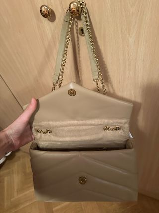 Bolso beige H&M