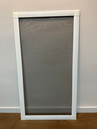 Mosquiteros correderas en blanco