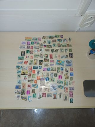 Filatelia colección de sellos