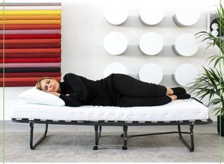 Cama Plegable con colchón Espuma viscoelástica