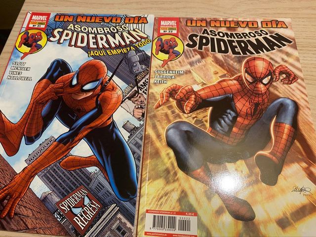 21 Y 22. ASOMBROSO SPIDERMAN UN NUEVO DÍA