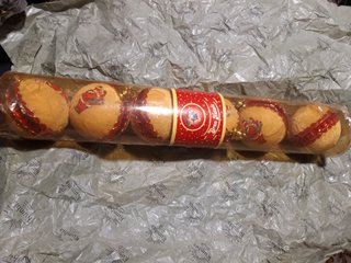 Lote 6 Bolas navidad