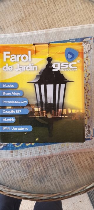 Farolillos rústicos de exterior