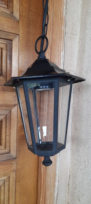 Farolillos rústicos de exterior