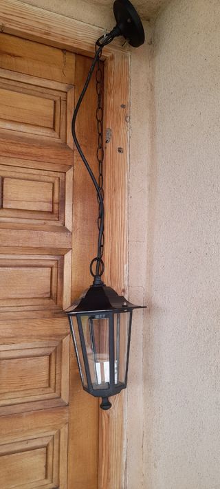 Farolillos rústicos de exterior