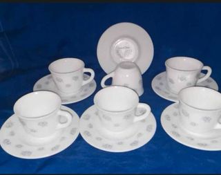 LEER PRECIO!! Tazones, lechera y tazas café Clesa