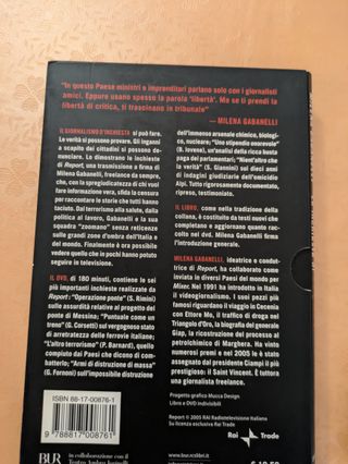 Libri e DVD di Santoro e Gabanelli Report