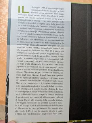1948. Israele E Palestina Tra Guerra E Pace.