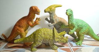 Años 90 Lote Dinosaurios Vintage