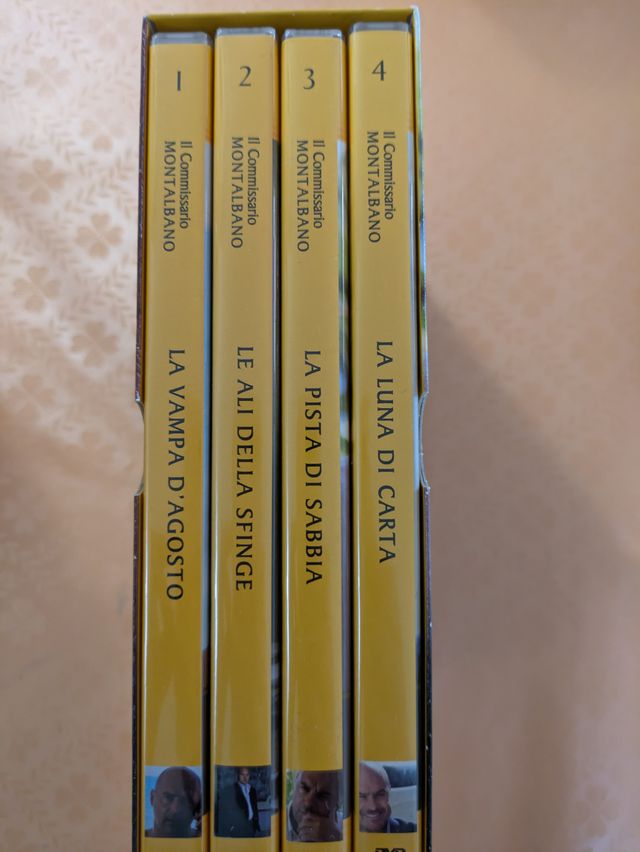 Cofanetto - 4 DVD Montalbano
