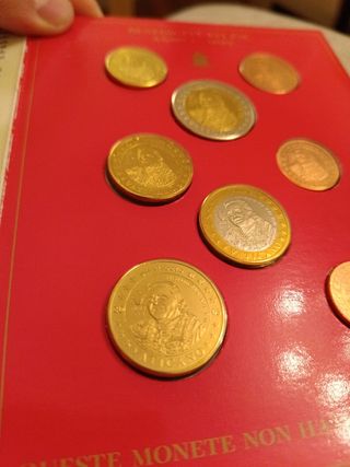 Cartera Vaticano Euro prueba 2005