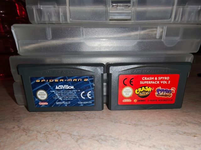 Giochi Gameboy advance spiderman crash
