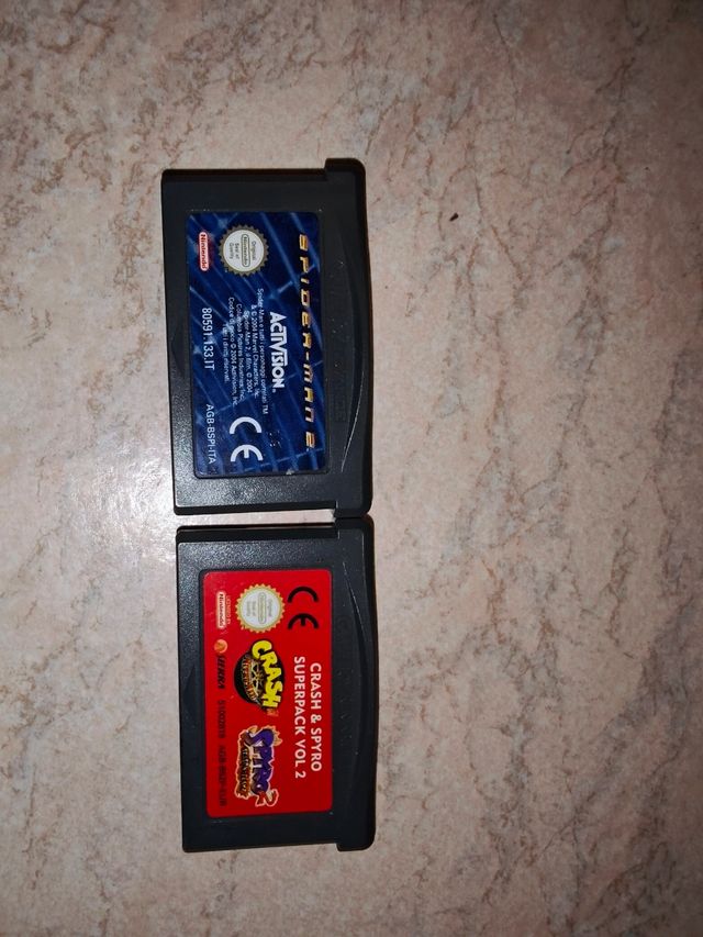 Giochi Gameboy advance spiderman crash
