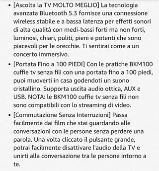 Cuffie bluetooth semplici da usare, per anziani