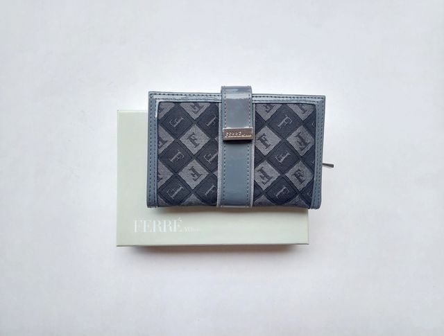 Portafoglio Gianfranco Ferré nuovo colore grigio