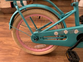 Bicicleta para niña azul turquesa Arca Nogan