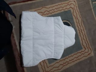 Chaleco mujer blanco invierno