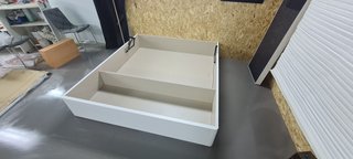 Canapé lacado blanco