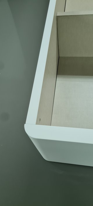 Canapé lacado blanco